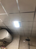 洛克菲勒 风暖浴霸集成吊顶灯照明排气扇一体卫生间暖风机超薄浴室取暖器 白（吹风取暖换气照明）防水开关 实拍图