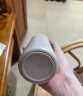 米家 保温杯 316不锈钢水杯 男女士杯子 大容量茶杯便携 350ml白色 晒单实拍图