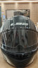 LS2双镜片揭面盔电动摩托车头盔男女高清耐磨赛车四季通用 FF370 哑黑灰竞速 XXXL（建议61-62头围） 实拍图