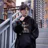 棉致国潮品牌男装连帽卫衣男美式宽松潮流打底衫百搭情侣装 实拍图