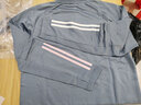 凯日虎（KAIRIHU） 足球训练服长袖德国足球服套装男比赛队服秋冬阿根廷球衣跑步服 2601#德国灰光板带队徽 XL码(170-175)cm 实拍图