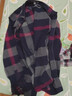 杉杉纯棉格子长袖衬衫男士保暖加厚衬衫男中年格子加绒衬衣 6206 42 实拍图