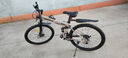 凤凰（Phoenix）可折叠山地车自行车成人男女新款式学生12到18岁变速越野软尾单车 辐条轮/双避震【密封全轴承】钢架肖灰 27.5寸-30速【身高168-198cm】 实拍图