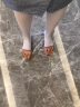 丝翎（SLIMWALK）日本进口塑形睡眠袜女压力袜连裤袜美腿袜长筒袜春秋强压显瘦袜 睡眠长筒袜美腿美脚3段压力 1双 M M-L 实拍图