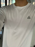 匹克运动套装男户外跑步服透气圆领长袖套装上衣长裤两件套 大白-女款 L-【男175/女170】 实拍图