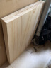 丘林瑟 定制墙上实木一字隔板置物架衣柜搁板墙壁免打孔木板货架层板 60长30宽1.7CM直角不打孔 晒单实拍图