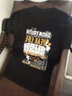 昌祥回力100%纯棉港风夏季原创短袖t恤男学生宽松潮流百搭ins情侣休闲半袖 黑色油画墙 100%纯棉 S 实拍图