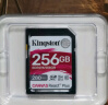 金士顿（Kingston）256GB SD存储卡 U3 V60 4K 数码相机内存卡 读速280MB/s 写速150MB/s 微单/单反相机 实拍图