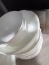瓷秀源 纯白骨瓷碗家用饭碗汤碗面碗创意餐具简约瓷器可订制LOGO 6英寸面碗 实拍图