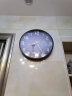 摩门（Momen）挂钟 客厅钟表创欧式意个性时钟银河石英钟14英寸 HJ0021 金属黑 实拍图