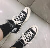 匡威（Converse）童鞋儿童高帮帆布鞋春夏新款男童1970s经典款休闲鞋女孩潮帆布鞋 黑色-70S 32码 19.5-20.5cm 晒单实拍图