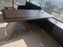 赛弈老板办公桌简约现代总裁领导经理桌椅组合董事长办公室烤漆大班台 总长1.8米老板桌+可躺老板椅 实拍图