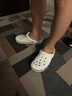 卡骆驰（crocs）洞洞鞋男鞋女鞋 25夏季新款贝雅拖鞋轻便透气情侣鞋沙滩鞋凉鞋 骨白经典克骆格/现货速发 41 -42 /M8W10/260mm 实拍图