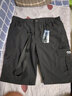 JEEP SPIRIT短裤男美式夏季工装薄五分裤中裤透气宽松运动多口袋沙滩大裤衩子 191灰色 4XL 实拍图