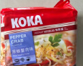 KOKA 可口方便面 黑椒蟹肉味快熟泡面 85g*5 新加坡进口 实拍图