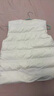 波司登（BOSIDENG）【反季】轻薄羽绒服男女儿童90绒5A抗菌防螨保暖居家外穿内胆马甲 新麦色7260 120 /60 实拍图
