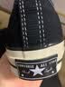 匡威（Converse）【滔搏运动】匡威男鞋女鞋低帮帆布鞋复古系带硫化鞋情侣款黑色 162058C 43 实拍图