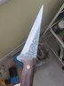 李麻子手工锻打屠宰剔骨分割专用小刀宰猪羊鸡鸭鱼卖猪肉档分割肉切肉刀 34剔骨+PU刀鞘 实拍图