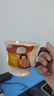 SUCCOHOMEWARE可爱奶油风高脚咖啡杯公司办公室复古喝水杯子下午茶杯陶瓷马克杯 蘑菇屋-马克杯 400ml 实拍图