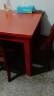 邦可臣 【当天发货】实木餐桌椅中小户型简约现代组合吃饭家用新中式 1.2单桌[胡桃/海棠/柚木] 实拍图