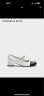 CHARLES&KEITH优雅拼色粗跟玛丽珍鞋子女鞋CK1-60580265 White白色 37 晒单实拍图