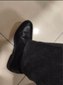 宜驰（EGCHI）商务休闲正装皮鞋男士英伦系带休闲男鞋子 J37929 黑色 38 实拍图