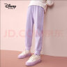 迪士尼（Disney）童装男童长裤春季新款儿童炸街裤子潮帅气时髦耐脏米奇休闲运动裤 蛋糕紫-女童 110cm(建议体重30-38斤左右) 晒单实拍图