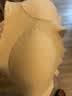 爱孕诚孕妇哺乳内衣怀孕期专用产后喂奶文胸聚拢防止下垂 浅杏白【小云朵蕾丝】固定杯 L 实拍图