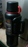 琪虎（QIHU） 保温水壶户外大容量保温壶大号车载式保温水瓶316不锈钢车用男 1.6L黑色 实拍图
