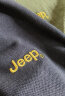 Jeep吉普男装2024夏季新款短袖t恤男翻领POLO领衫体恤纯棉带领上衣 品牌黑【52.9%棉/43.4%锦纶】 XL（160-175斤） 实拍图