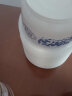 美丽雅一次性碗青花餐盒470ml*20只 食品级塑料野餐饭碗耐高温家用无盖 实拍图