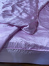 百年六合19姆米重磅双面真丝枕套100%桑蚕丝丝绸枕头套尺寸可定制  单只价 紫罗兰 48*74cm 实拍图