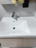 九牧（JOMOO）浴室柜陶瓷一体盆智能悬挂抗菌洗脸盆柜组合 80cm A2729-14BI-2 晒单实拍图