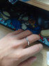 希缘足银情侣戒指一对活口男女对戒异地恋戒子情人节礼物生日送男女友 【现货秒发】爱立方活口不刻字 实拍图