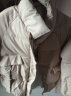 美茵曼丽高档轻奢品牌短款棉衣新款小个子羽绒棉服女时尚保暖棉袄加厚外套 XSD8610 茵曼  米色 XL（120-135斤） 实拍图
