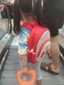 酷咖幼儿园书包女儿童书包宝宝防走失小背包运动卡通防泼水双肩包 樱桃大号【建议100-130cm】 实拍图