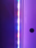 森森鱼缸专用T8 变色LED三基色七彩照明灯管水族箱 草缸造景变色LED灯 60cm 针插三色变色9W（无电源线） 实拍图