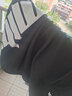 情缘贵族（QINGYUANGUIZU）大码夏天加肥加大胖子肥佬宽松五分短裤潮牌运动中裤子 黑色 4XL(211斤到235斤) 实拍图