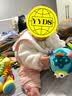微狮牧尼宝宝秋衣秋裤套装纯棉婴幼儿高腰护肚保暖内衣服儿童分体打底秋冬 肩开扣护肚裤【多色间条纹】 90 【推荐身高86-95cm】 实拍图