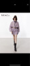 MO&Co.2024夏新品设计感高腰工装短裙半身裙(一体衬裤)MBD2SKT008 砂紫色 S/160 晒单实拍图