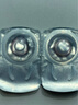 博士伦美瞳 日抛彩色隐形小直径近视眼镜漫游蕾丝闪眸10片星野烟紫850度 实拍图