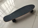 一豹 巡洋舰枫木小鱼板成人滑板 单翘 刷街代步技术 布丁F1黑轮 实拍图