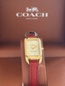 蔻驰（COACH）CADIE系列马车标识小方糖皮带石英女表14504025 礼物/送礼 实拍图