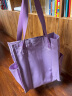 卡拉羊小学生补习袋1-6年级手提袋书袋男孩女生超轻文具袋CX0343丁香紫 实拍图