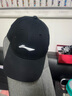 李宁（LI-NING）帽子棒球帽男女同款运动休闲帽鸭舌帽子户外遮阳防晒太阳帽旅行 李宁黑色刺绣logo款081-1 实拍图