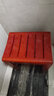 letaotao 高端浴室凳子防水防滑老人孕妇洗澡凳浴室淋浴凳沐浴凳实木凳防腐家用橡胶木木制小坐凳 红色橡木浴凳 长400-宽300-高400mm 实拍图