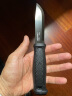 MORAKNIV 瑞典莫拉户外小直刀野营装备露营工具黑客系列高硬度多用途小刀 多用途挂鞘版 碳钢版 实拍图
