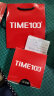 时光一百（TIME100）手表女轻薄简约头层油蜡牛皮手表圆盘日历防水学生网红女士手表 竹节黑 晒单实拍图
