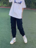 顶峰保罗（Dingfengbaoluo）机能工装裤男生春夏季宽松大码休闲痞帅国潮裤子K1968黑色XL 实拍图