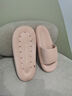 安尚芬踩屎感拖鞋男夏季户外潮流舒适室内居家厚底浴室防滑情侣凉拖鞋女 奶咖 44-45 适合43-44【内长28cm】 实拍图